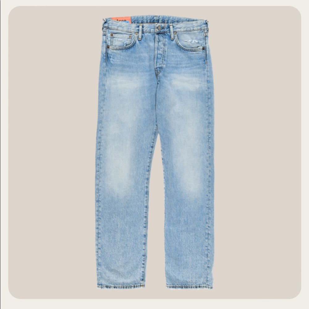 Acne Studios 1996 Light Blue Trash Jeans